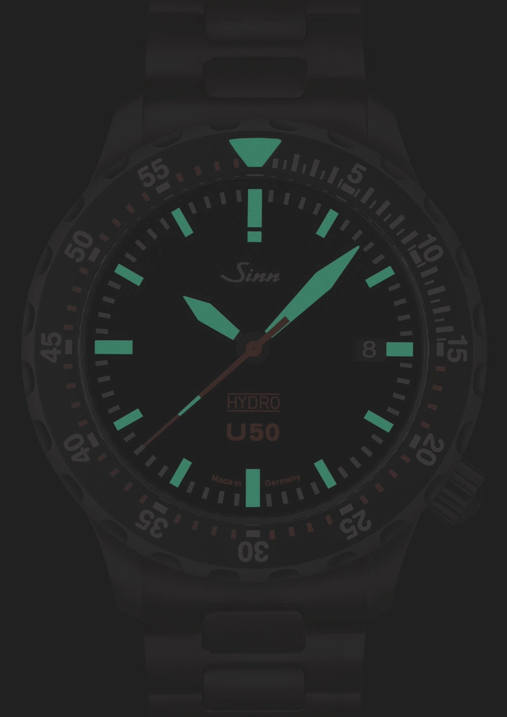 Sinn Watches Sinn U50 Hydro S Silicone Black Watch
