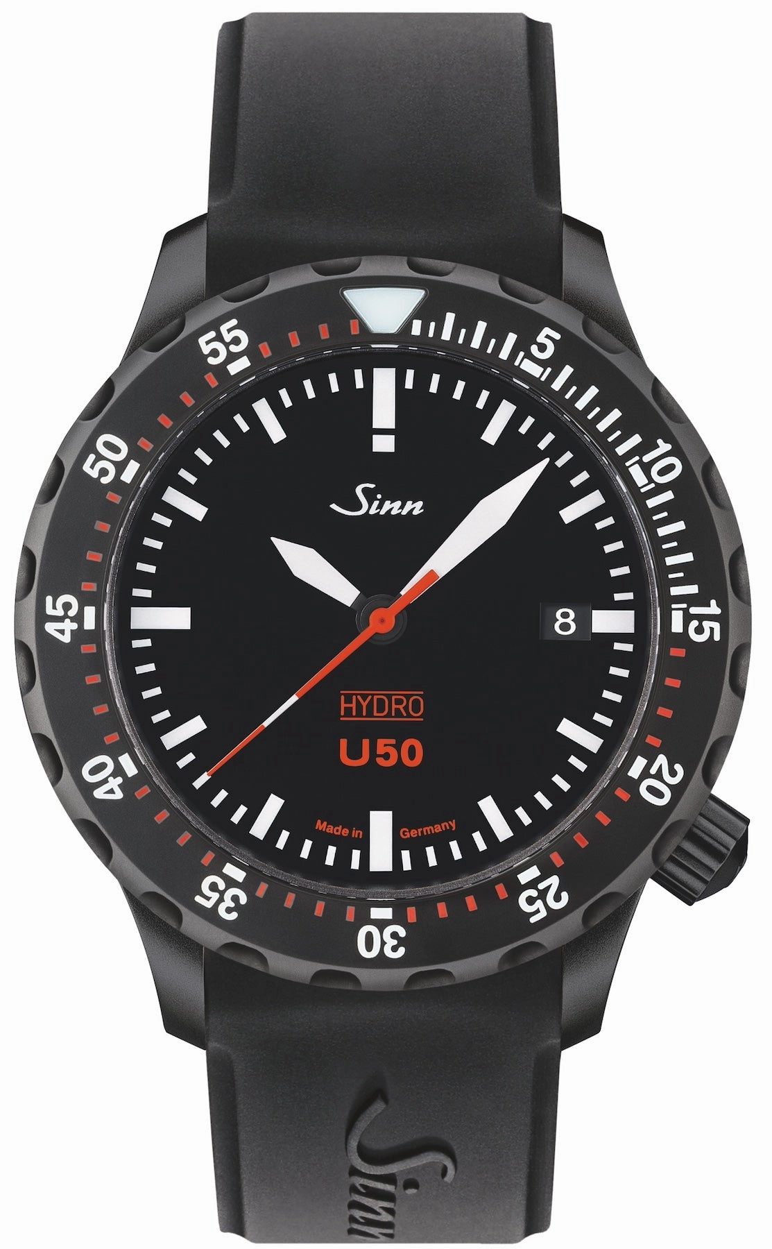 Sinn Watches Sinn U50 Hydro S Silicone Black Watch