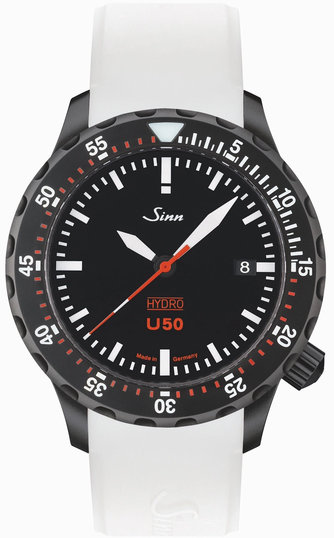 Sinn Watches Sinn U50 Hydro S Silicone White Watch