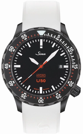 Sinn Watches Sinn U50 Hydro S Silicone White Watch