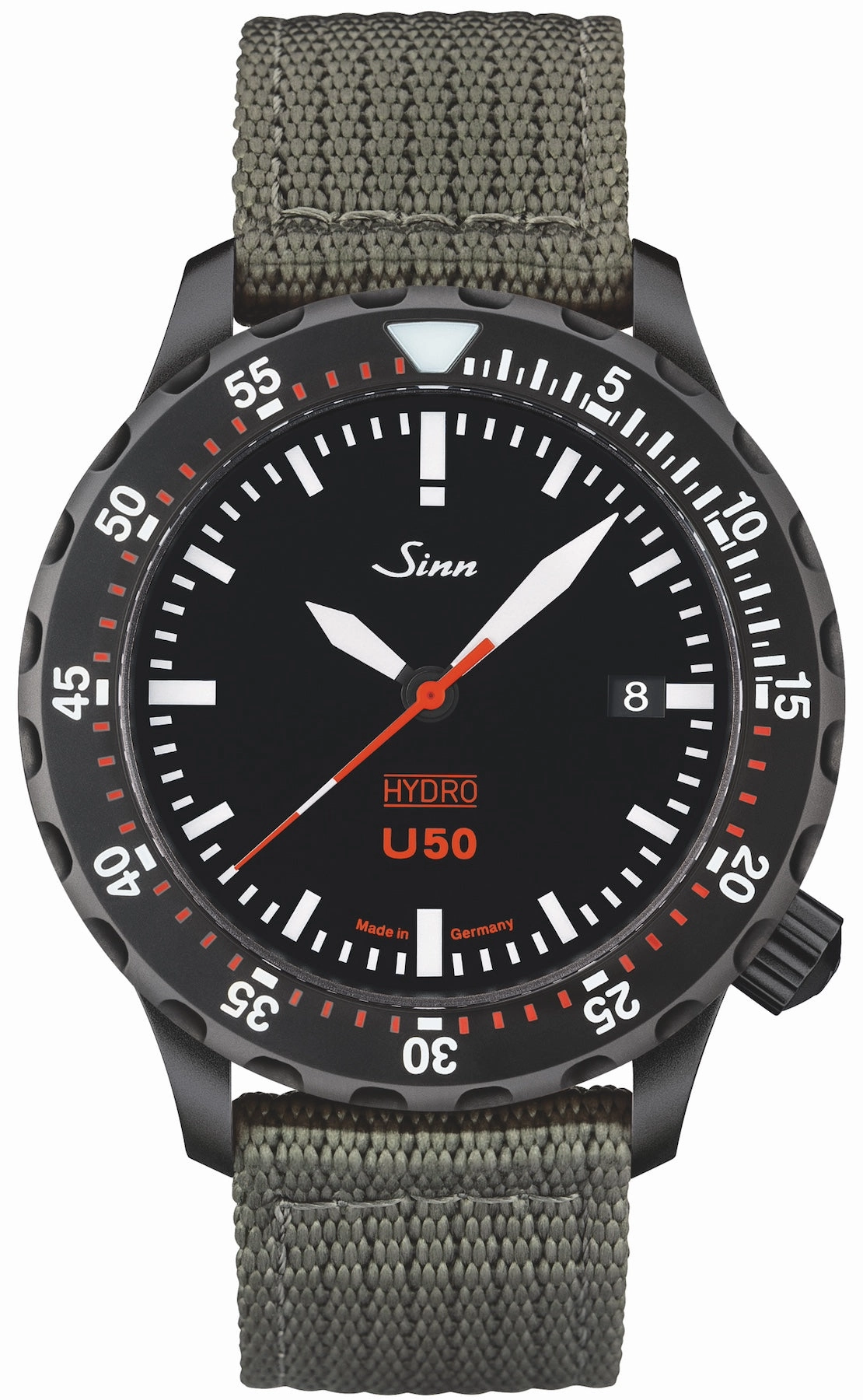 Sinn Watches Sinn U50 Hydro S Textile Olive Grey Watch