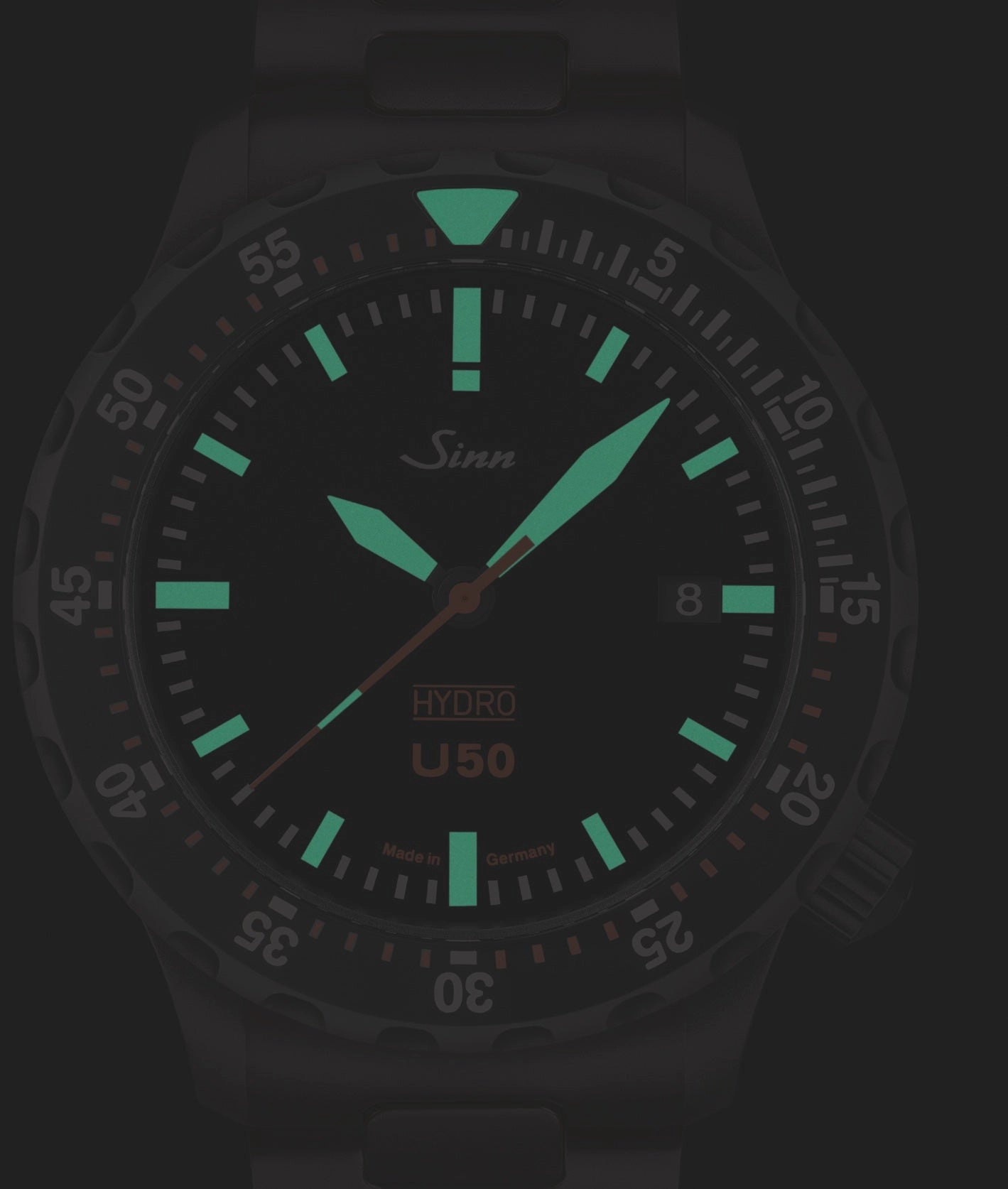 Sinn Watches Sinn U50 Hydro S Textile Olive Grey Watch