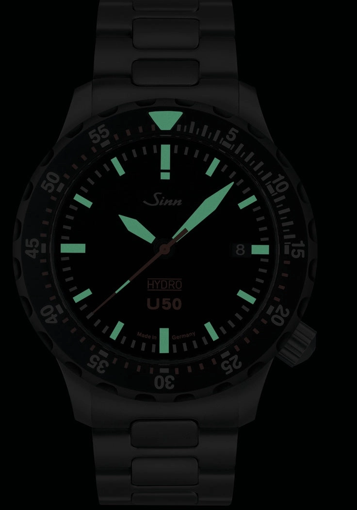 Sinn Watches Sinn U50 Hydro SDR H-Link Bracelet Watch