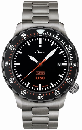 Sinn Watches Sinn U50 Hydro SDR H-Link Bracelet Watch