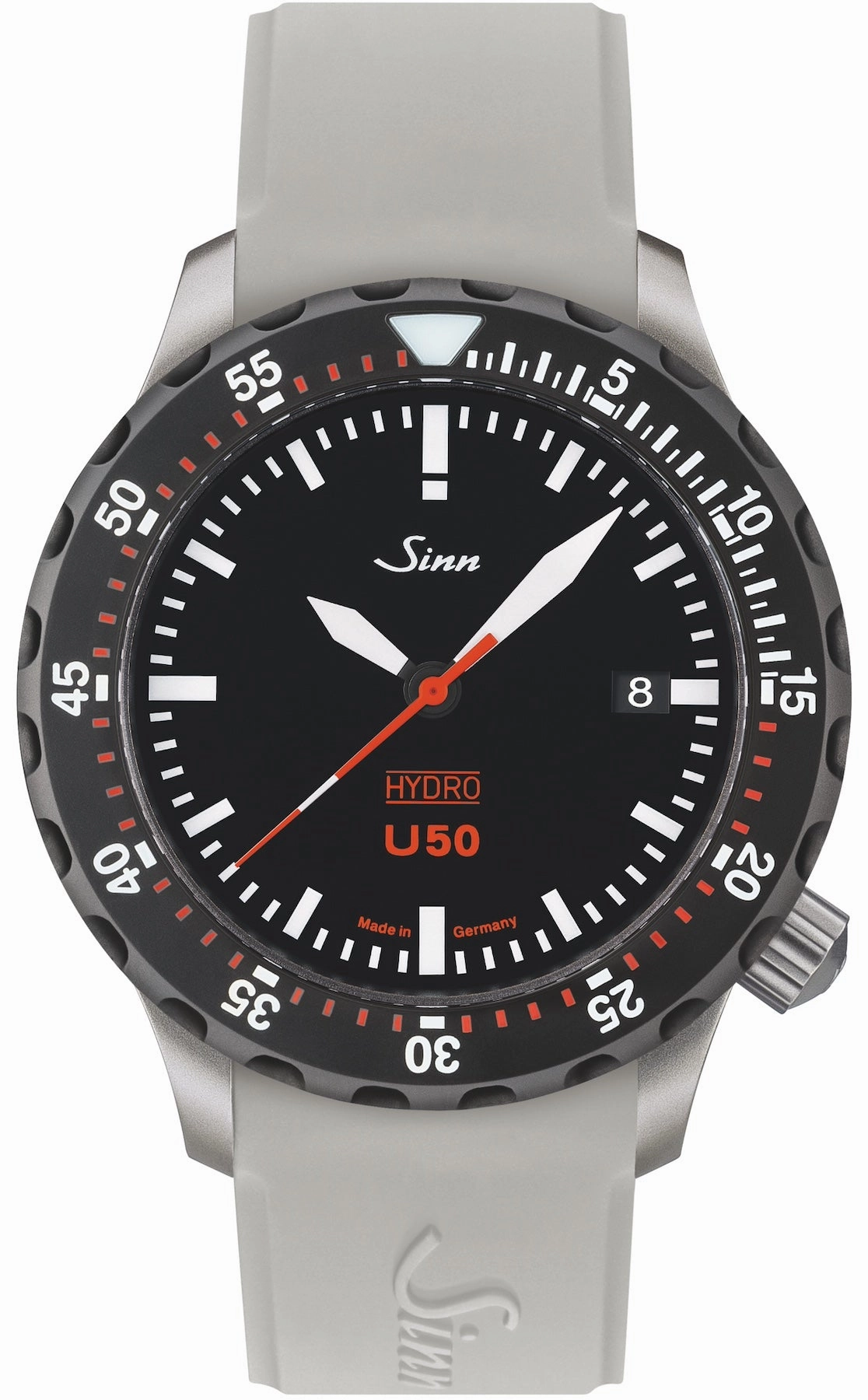 Sinn Watches Sinn U50 Hydro SDR Silicone White Watch