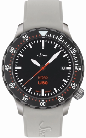 Sinn Watches Sinn U50 Hydro SDR Silicone White Watch