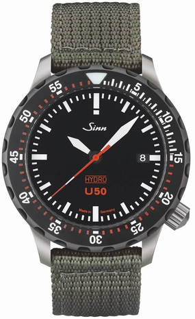 Sinn Watches Sinn U50 Hydro SDR Textile Olive Grey Watch