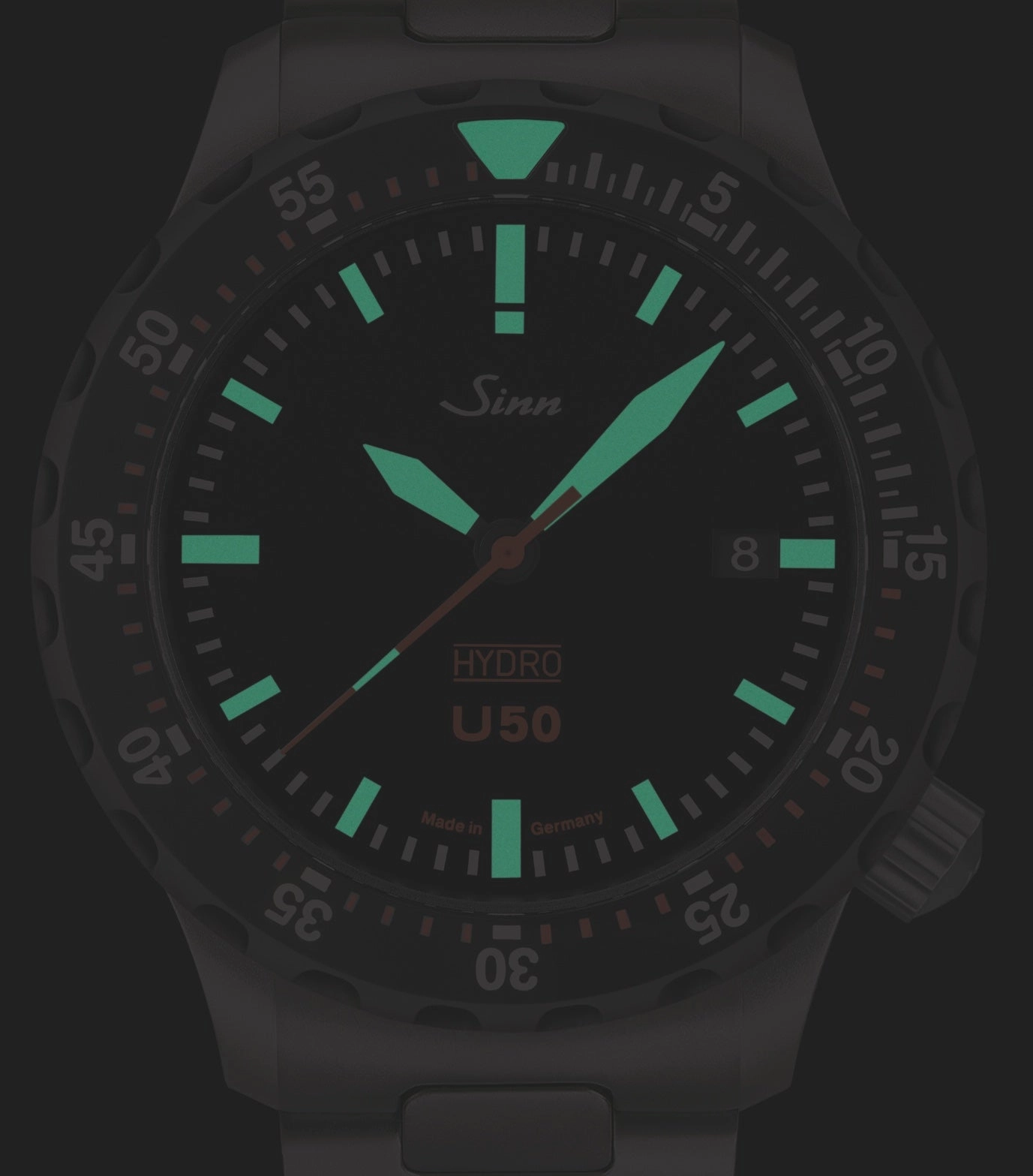 Sinn Watches Sinn U50 Hydro SDR Textile Olive Grey Watch