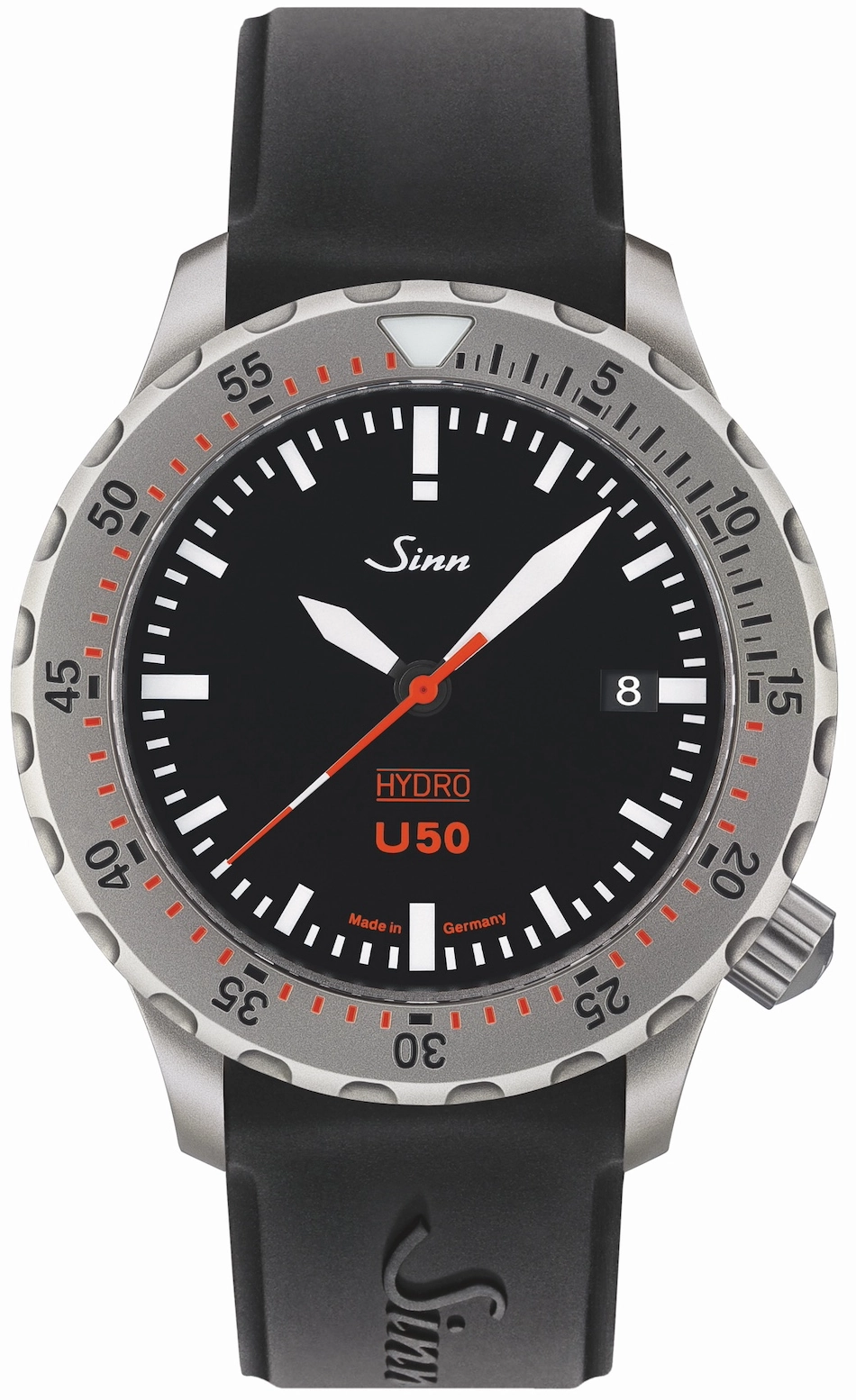 Sinn Watches Sinn U50 Hydro Silicone Black Watch