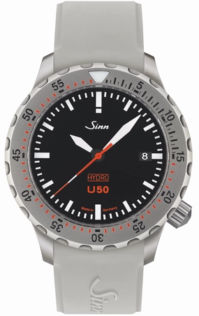 Sinn Watches Sinn U50 Hydro Silicone White Watch