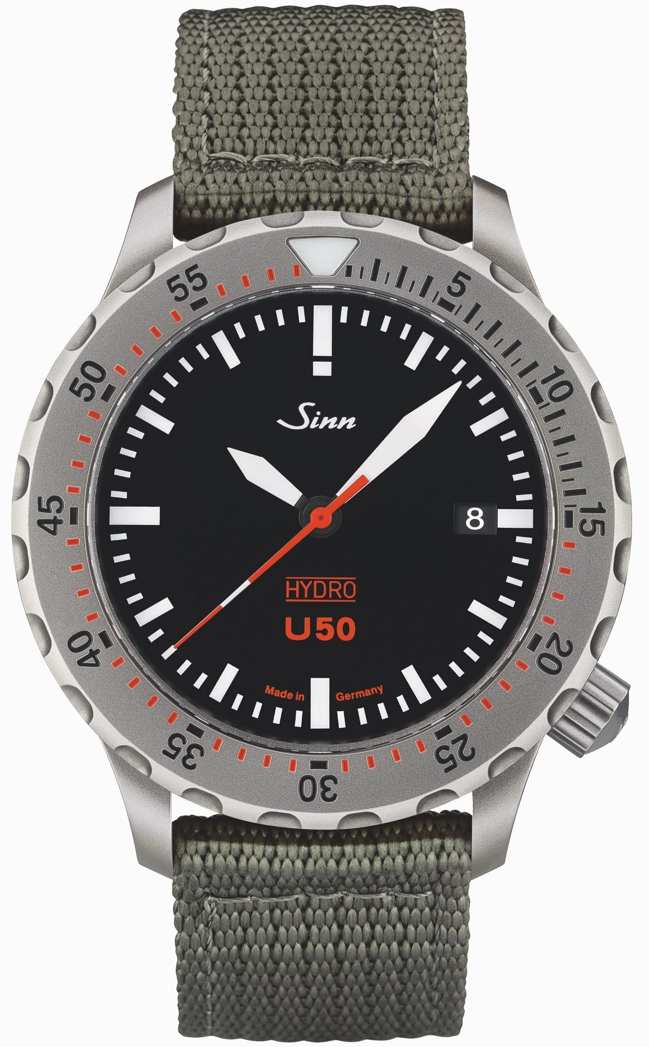 Sinn Watches Sinn U50 Hydro Textile Olive Grey Watch