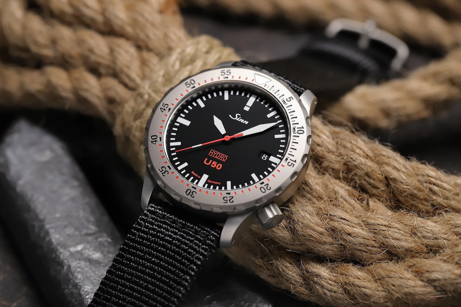 Sinn Watches Sinn U50 Hydro Textile Olive Grey Watch