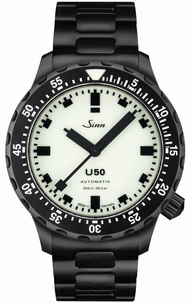 Sinn Watches Sinn U50 S L H-Link PVD Bracelet Limited Edition Watch