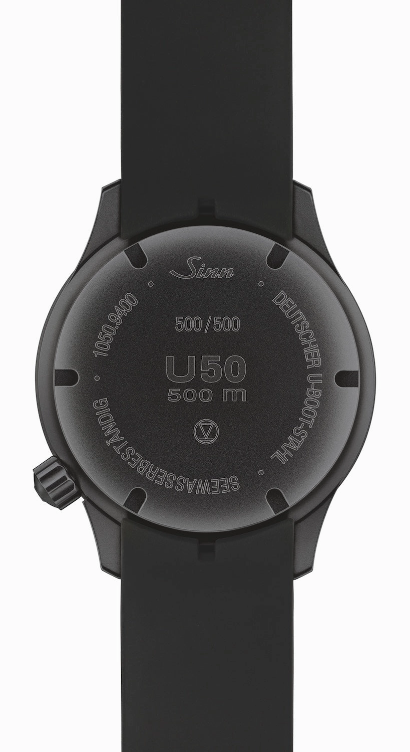 Sinn Watches Sinn U50 S L Silicone Black Limited Edition Watch