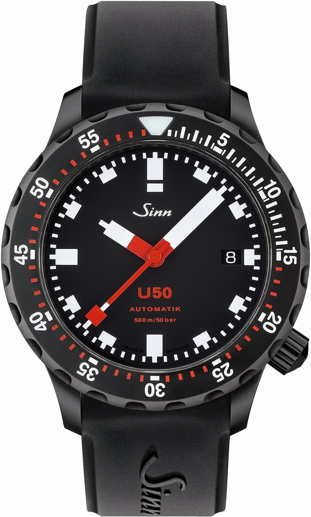 Sinn Watches Sinn U50 S Silicone Black Watch