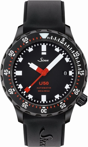 Sinn Watches Sinn U50 S Silicone Black Watch