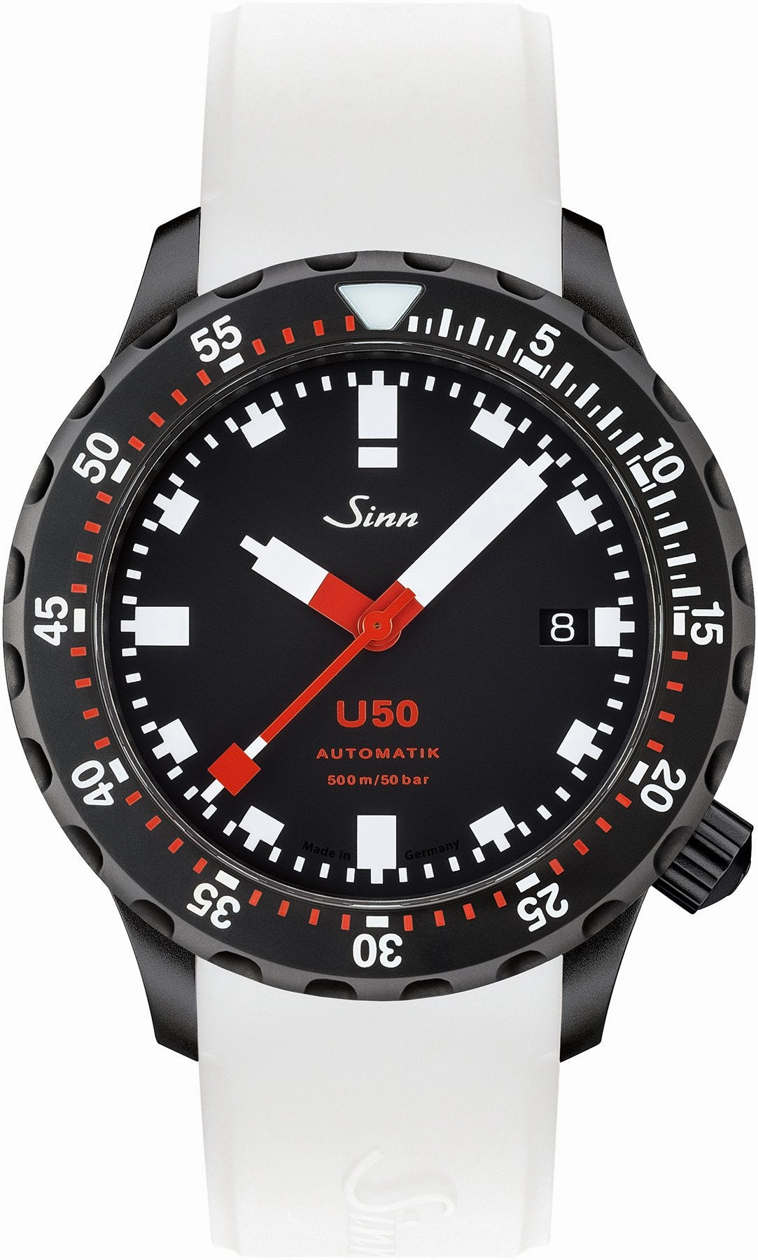 Sinn Watches Sinn U50 S Silicone White Watch