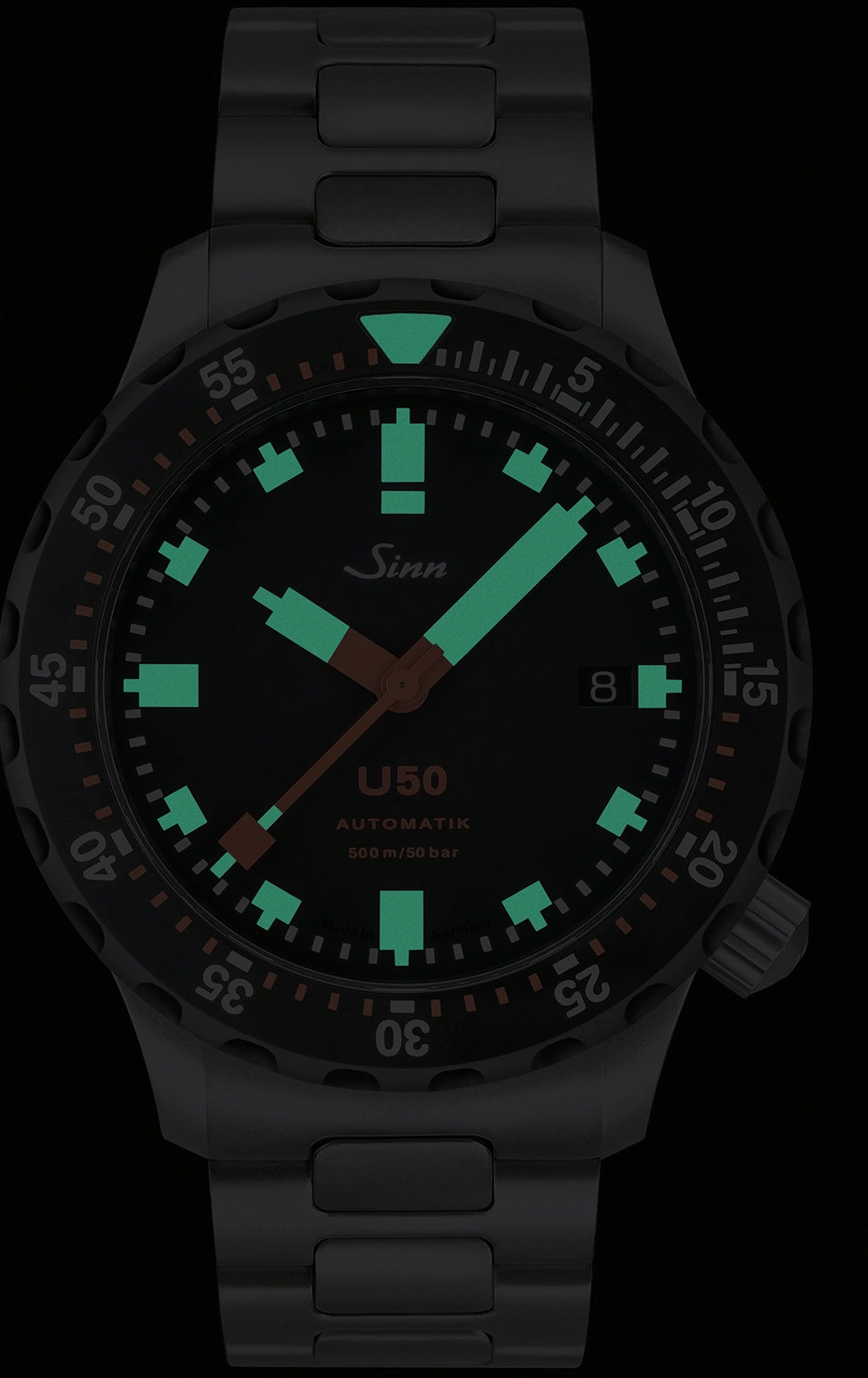 Sinn Watches Sinn U50 SDR Silicone Black Watch