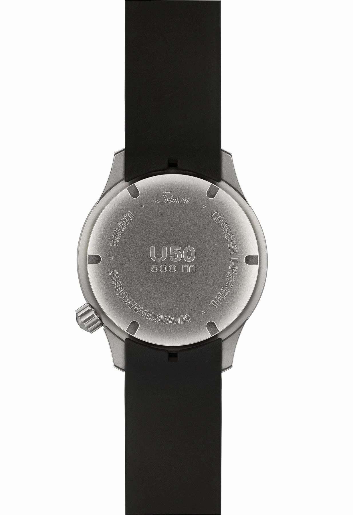 Sinn Watches Sinn U50 SDR Silicone White Watch