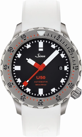 Sinn Watches Sinn U50 Silicone White Watch