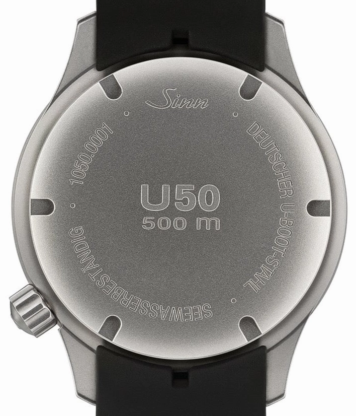 Sinn Watches Sinn U50 Tegimented H Link Bracelet Watch