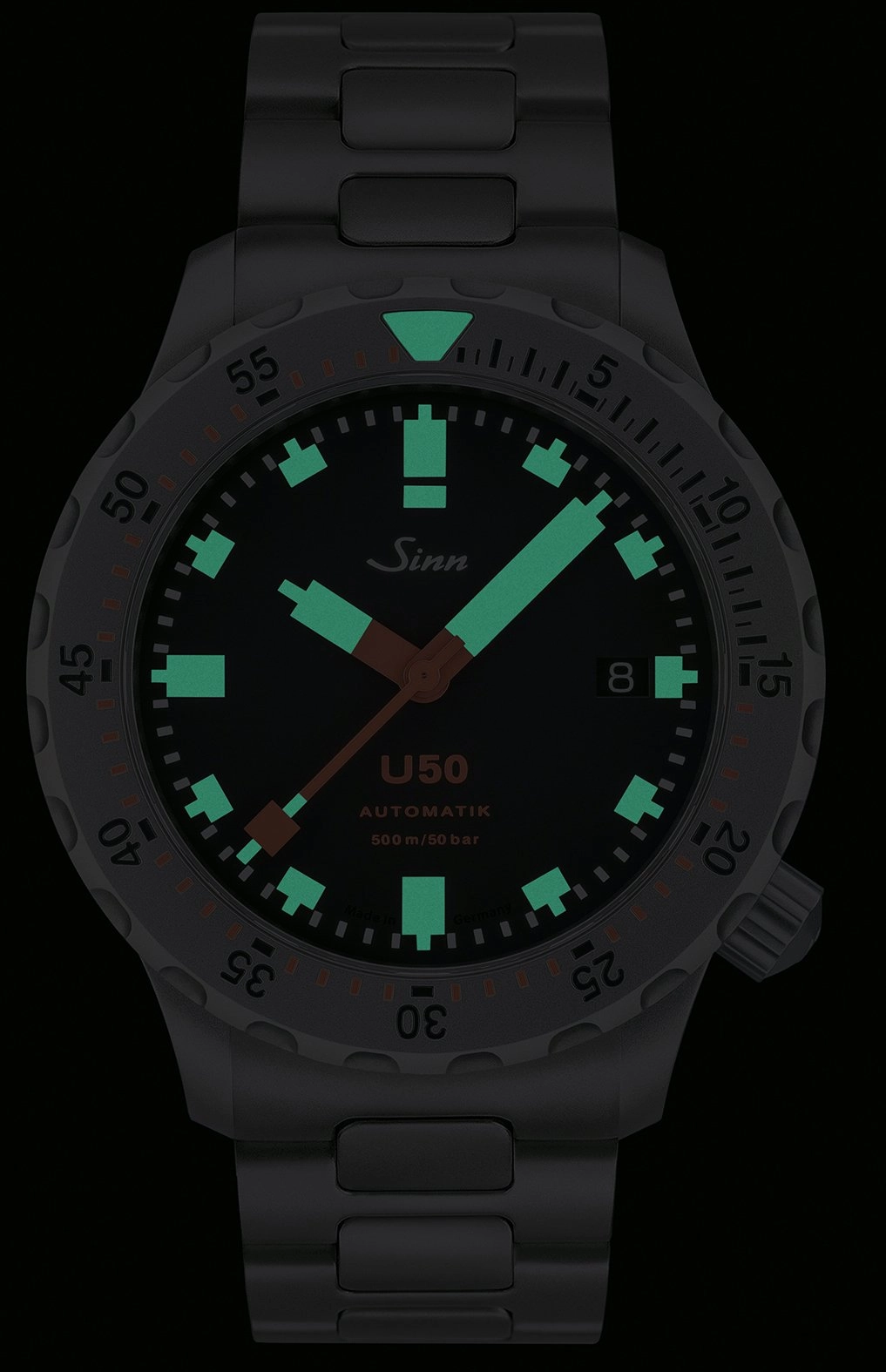 Sinn Watches Sinn U50 Tegimented Silicone Black Watch