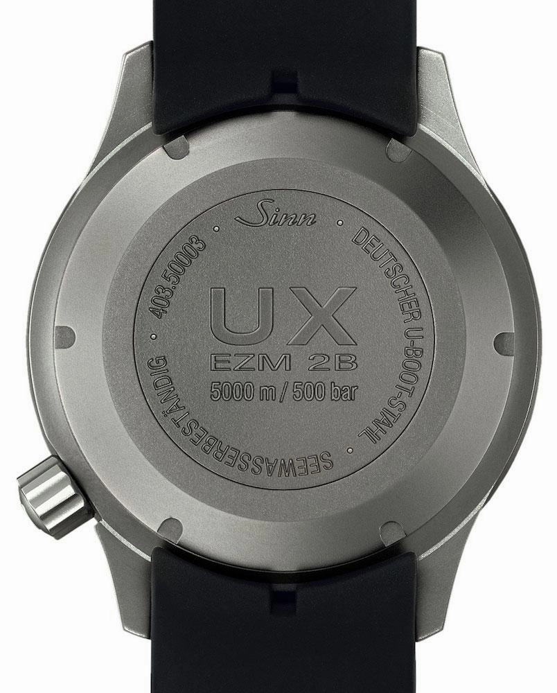 Sinn Watches Sinn UX EZM 2B Rubber Watch