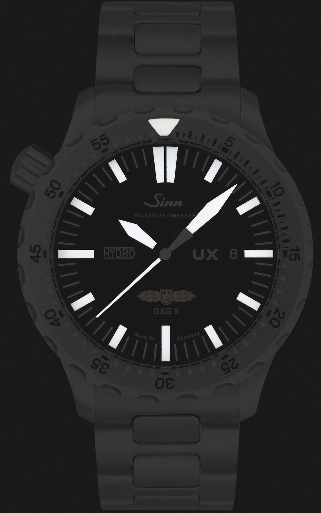 Sinn Watches Sinn UX GSG 9 EZM 2B Bracelet Watch
