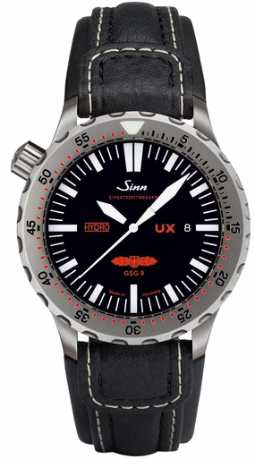 Sinn Watches Sinn UX GSG 9 EZM 2B Leather Watch