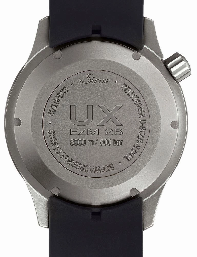 Sinn Watches Sinn UX GSG 9 EZM 2B Leather Watch