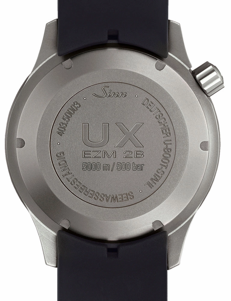 Sinn Watches Sinn UX GSG 9 EZM 2B Rubber Watch