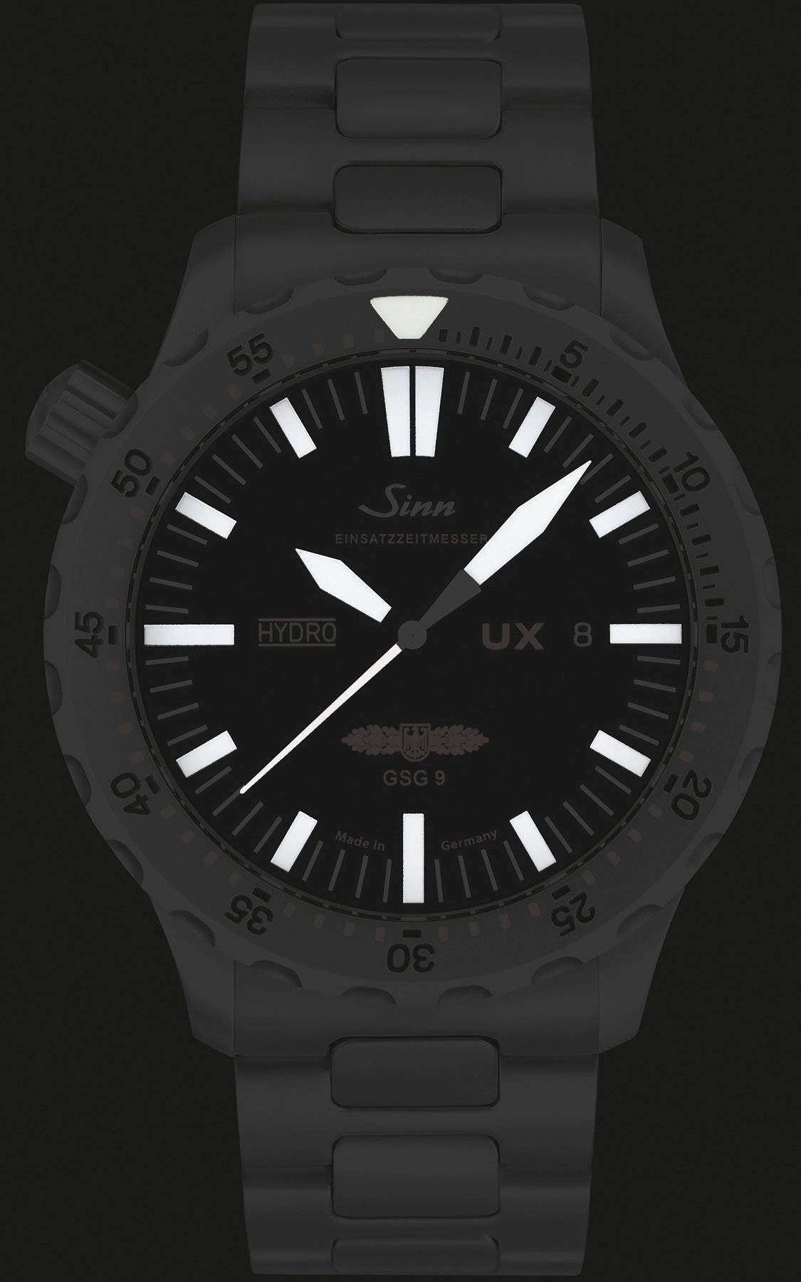 Sinn Watches Sinn UX GSG 9 EZM 2B Rubber Watch
