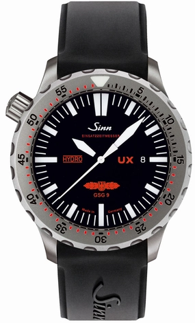 Sinn Watches Sinn UX GSG 9 EZM 2B Rubber Watch