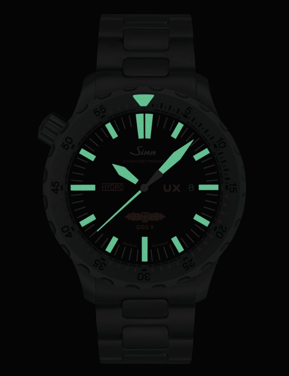 Sinn Watches Sinn UX GSG 9 EZM 2B Vintage Cowhide Brown Watch