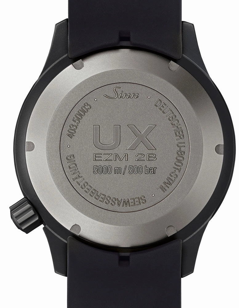 Sinn Watches Sinn UX S EZM 2B Rubber Watch