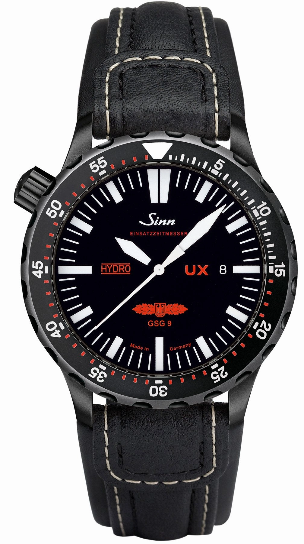 Sinn Watches Sinn UX S GSG 9 EZM 2B Leather Watch