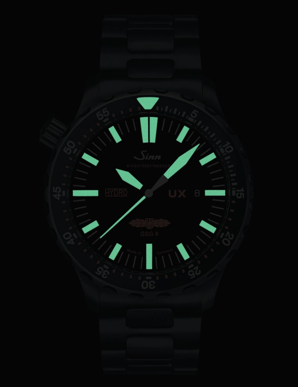 Sinn Watches Sinn UX S GSG 9 EZM 2B Vintage Cowhide Brown Watch