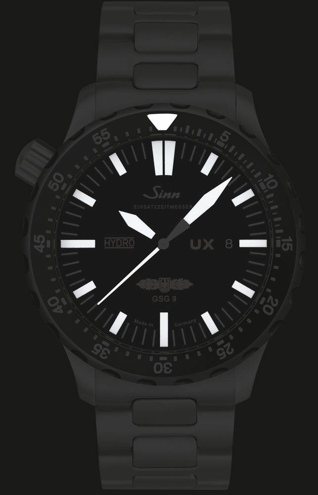 Sinn Watches Sinn UX SDR GSG 9 EZM 2B Leather Watch