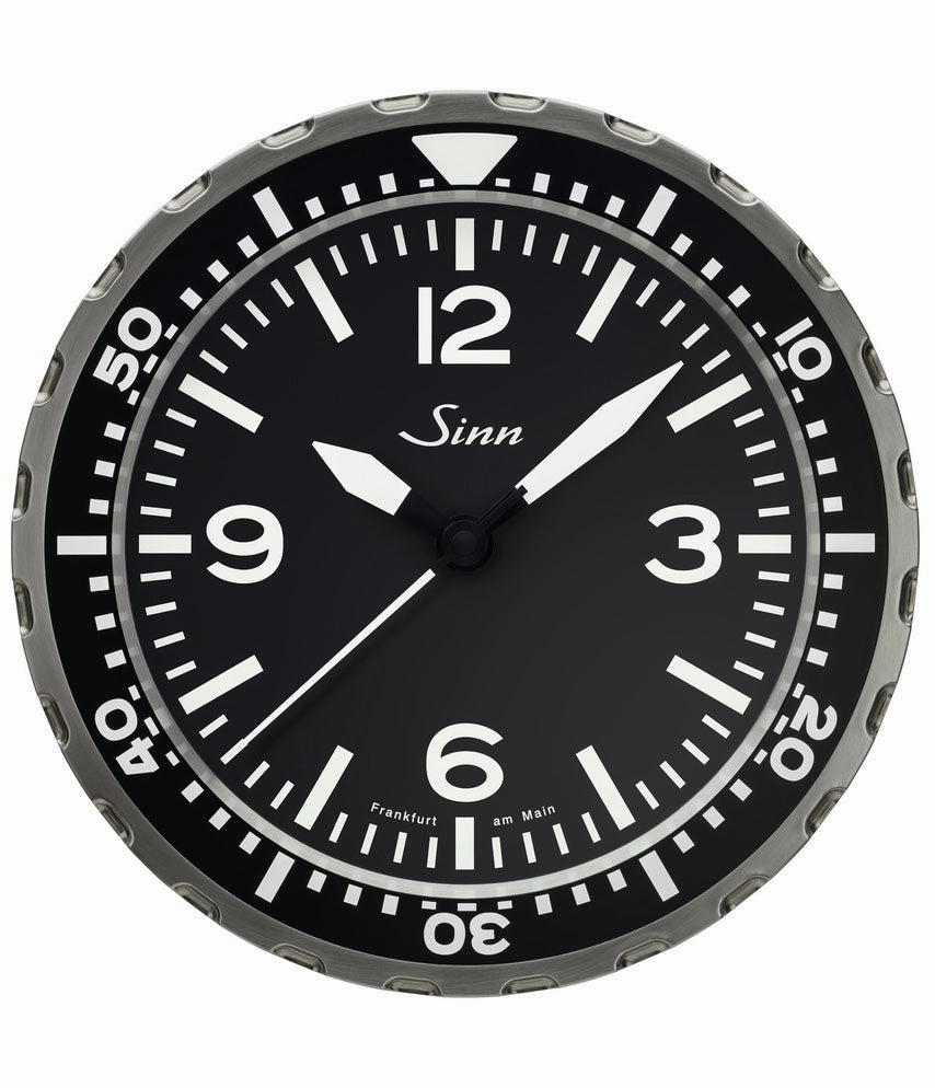Sinn Watches Sinn Wall Clock Analogue Radio Controlled Watch