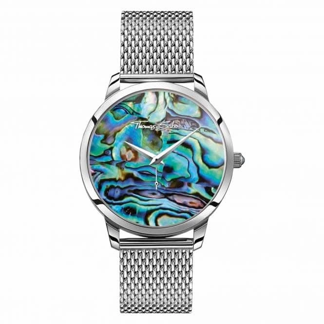 Stainless Steel Dial Multicoloured Unisex Watch WA0363-201-218