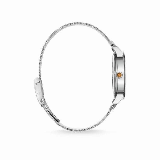 Stainless Steel Turquoise Kaleidoscope Women's Watch WA0368-201-215