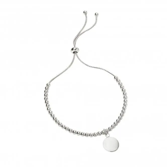 Sterling Silver Ball Disc Bracelet B5240 Beginnings Jewellery