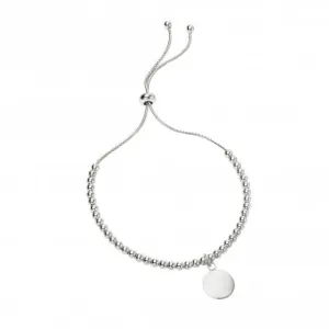 Sterling Silver Ball Disc Bracelet B5240 Beginnings Jewellery
