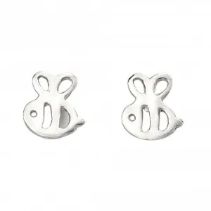 Sterling Silver Bee Stud Earrings A2052 Beginnings Jewellery