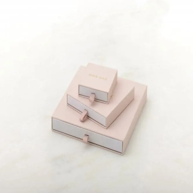 Sterling Silver Shiny Gold Plated Glow Bar Stud Earrings E018-04G Ania Haie Jewellery