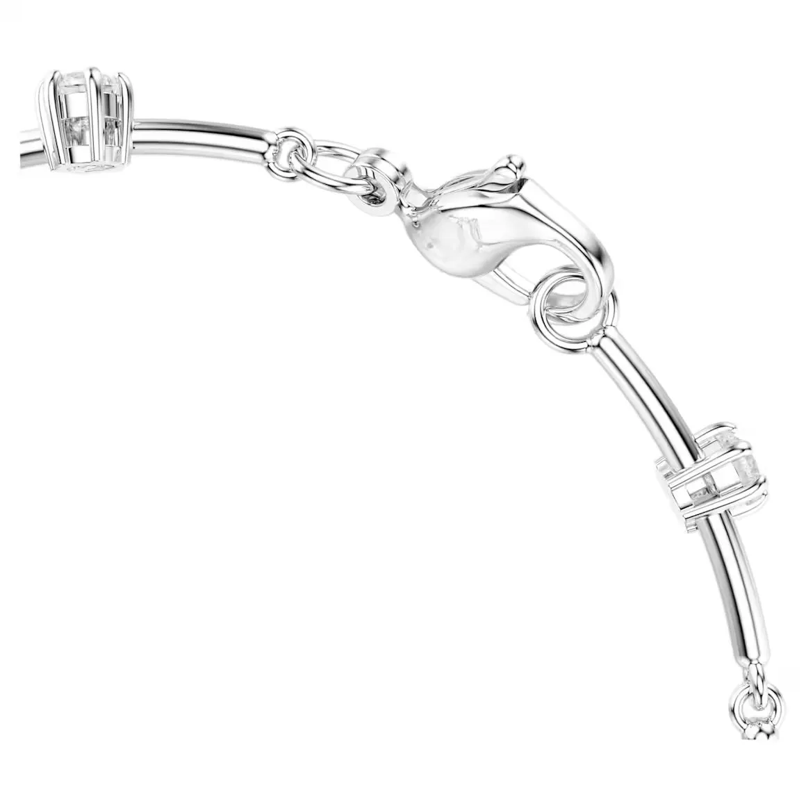 Swarovski Jewellery Constella Pearl & Round Cuts Silver Bracelet