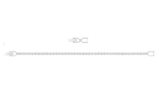 Swarovski Jewellery Emily Tennis Bracelet in Rhodium