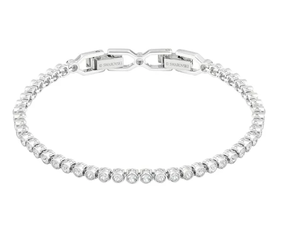 Swarovski Jewellery Emily Tennis Bracelet in Rhodium