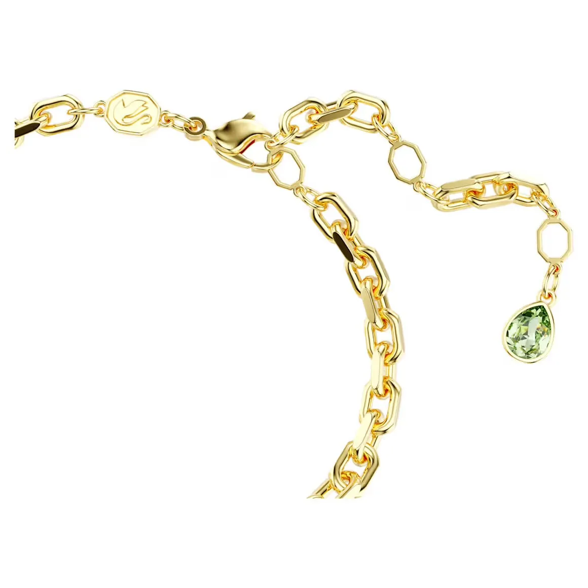 Swarovski Jewellery Idyllia Multicoloured Mixed Cuts Gold Bracelet