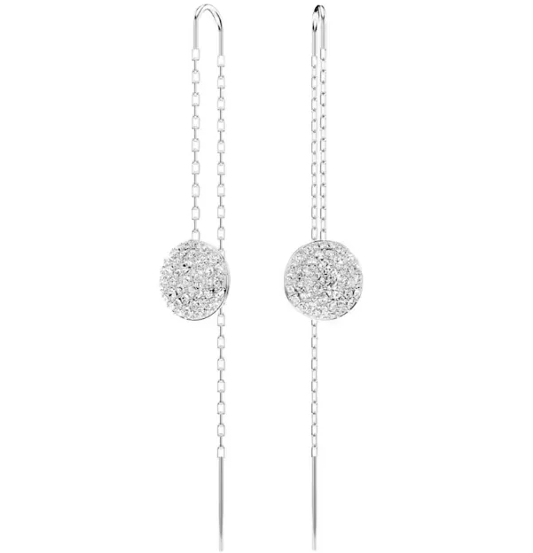 Swarovski Jewellery Meteora Drop Silver Earrings